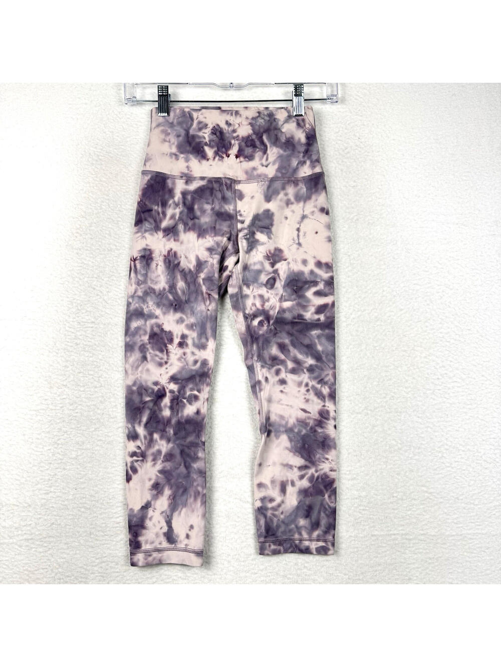 Lululemon Align Leggings Womens 2 Yoga Pants Pink Bliss Purple Tie Die Stretch